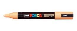Marker z tuszem pigmentowym PC-5M jasno-pomarańczowy POSCA UNPC5M/DJPO