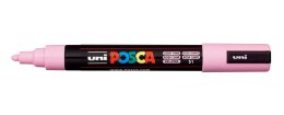 Marker z tuszem pigmentowym PC-5M jasno-różowy POSCA UNPC5M/DJRO