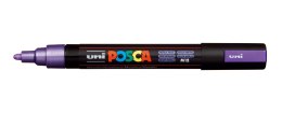 Marker z tuszem pigmentowym PC-5M metalic fioletowy POSCA UNPC5M/DMETFI