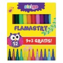 Flamastry STRIGO 12 kolorów SSC007