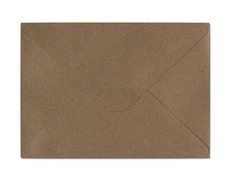Koperta 160x160mm KRAFT ciemny beż K 120g (10) 280322 GALERIA PAPIERU SALE