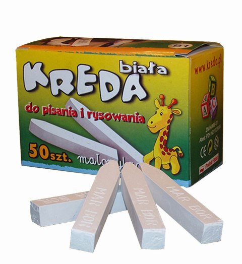 Kreda biała 50szt. B1 MAR-BOR
