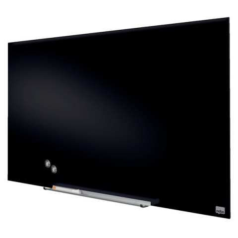 Szklana tablica Nobo Impression Pro 1000x560mm, czarna 1905180