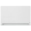 Szklana tablica Nobo Impression Pro z zaokrąglonymi rogami 1260x710mm, lśniąca biel