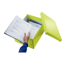 Pudło_ LEITZ C&S uniwersalne średnie WOW zielone 60440064