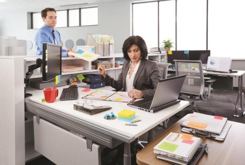 Zakładki indeksujące POST-IT_ (682-TODO), PP, 23,8x43,2mm, 3x20 kart., mix kolorów