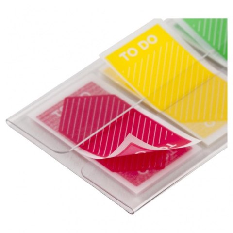 Zakładki indeksujące POST-IT_ (682-TODO), PP, 23,8x43,2mm, 3x20 kart., mix kolorów