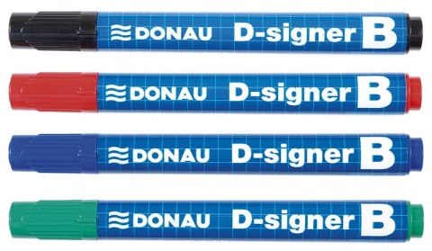 Marker sucho.D-SIGNER B czerwo ny okr.7372001-04PL DONAU (X) SALE