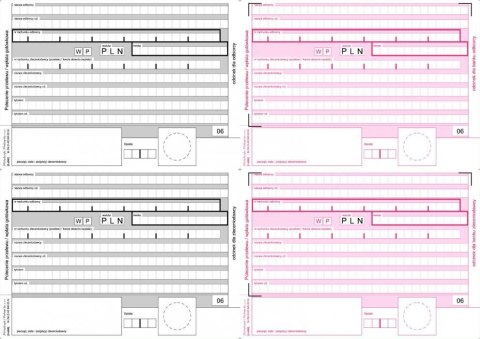 F-112-3 Polecenie przelewu (4-odc) A4 500k 1=500szt MICHALCZYK I PROKOP
