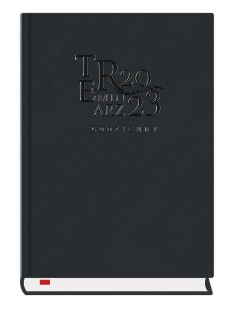 Terminarz Codzienny A5 2026 - czarny Michalczyk i Prokop T-255T-1V kalendarz dzienny (sb i nd na oddzielnych stronach)