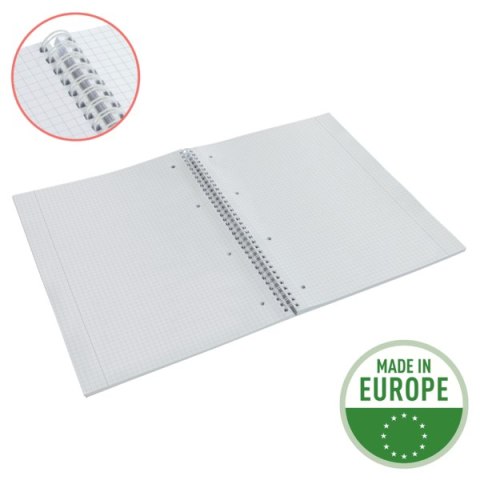 Kołonotatnik ColourBreeze A4, w kratkę, lawendowy Esselte 628479