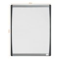 Tablica suchościeralna Nobo z zaokrągloną ramą 355x280mm, biała 1903779