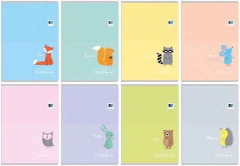 Zeszyt A5 32k. kratka BEBE KIDS 90g 7775 INTERDRUK