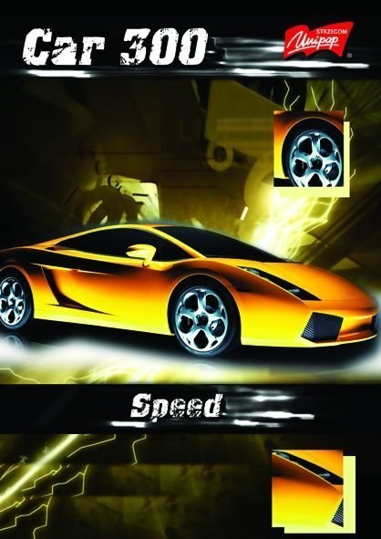 Zeszyt A5 60k laminowany gładki UNIPAP