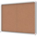 Gablota korkowa Nobo Premium Plus 18xA4 (drzwiczki przesówne) 1902575