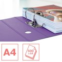 Segregator Esselte ColourBreeze, z polyfoamu A4, 82 mm, lawendowy 628428