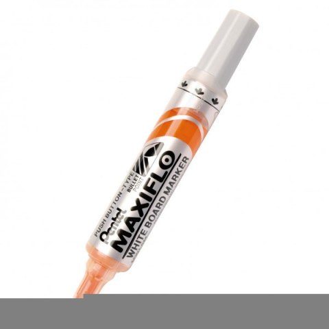 Marker suchościeralny pomarańczowy MWL5MF PENTEL MAXIFLO (z tłoczkiem)
