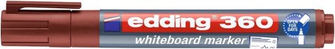 Marker do tablic okrągła końcówka 1,5-3 mm brązowy Edding 360/007/BR