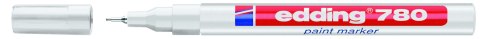 Marker olej.780 0.8 biały EDDING końcówka okrągła