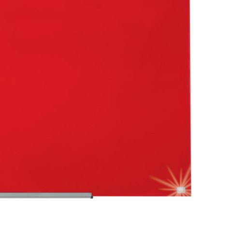 Szklana tablica Nobo Impression Pro 1260x710mm, czerwona