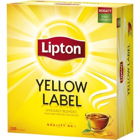 Herbata LIPTON YELLOW LABEL 100 torebek 2g