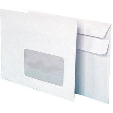 Koperta C6 SK biała okno prawe (50) NC KOPERTY 14033/50 0600/11021200/50