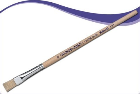 Pędzel płaski, 613F, rozmiar 2 400142598 PELIKAN