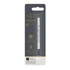 Wkład PARKER 5TH czarny (F) - 1 szt. na blistrze 1950273 (X) SALE