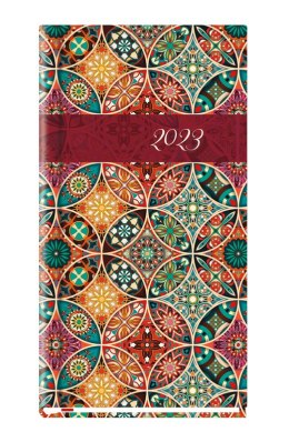 Terminarz Kieszonkowy 90x165mm 2026 Michalczyk i Prokop T-231F-03 kalendarz 1 tydzień na 2 stronach