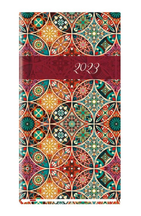 Terminarz Kieszonkowy 90x165mm 2026 Michalczyk i Prokop T-231F-03 kalendarz 1 tydzień na 2 stronach