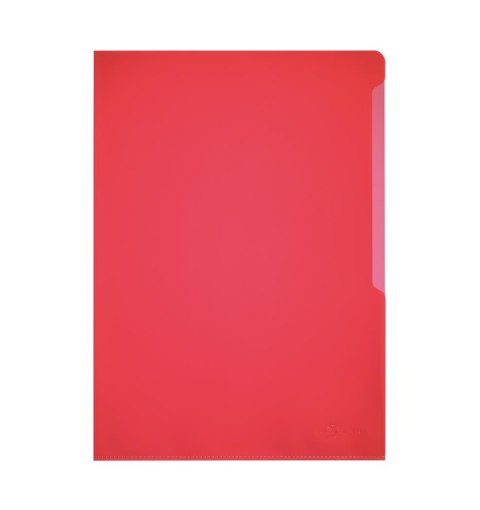 Obwoluta przezroczysta A4, PP 0,12mm Czerwony, 100szt., 233703 DURABLE