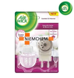 AIR WICK odświeżacz Elektryczny Księżycowa Lilia Zmysłowa Satyna komplet 19 ml 18123