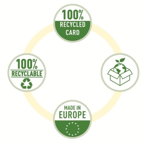 Pudełka domowe do przechowywania, w kształcie sześciana, 3 sztuki, białe Esselte 628288