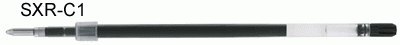 Wkład czarny SXR-C1 do pióra SX210 UNI Jetstream