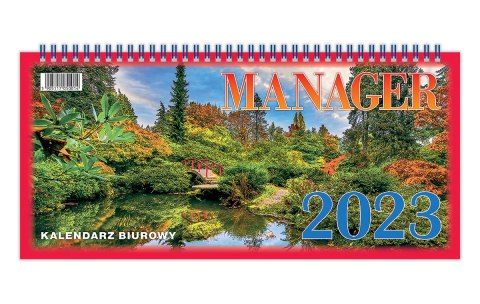 Kalendarz biurowy MANAGER 2026 (H3) TELEGRAPH