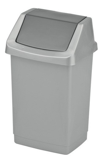 Kosz uchylny CLICK-IT 15L Curver 04043-877-65 szary/grafit