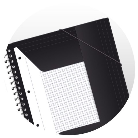 Kołonotatnik A4 80 kartek, kratka, STUDENT NOMADBOOK, OXFORD, 400019522