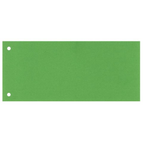 Przekładki 1/3 A4 Maxi Esselte, zielony, 100 szt., 624447