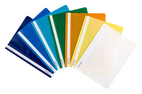 Skoroszyt DOTTS A4 (10szt) twardy biały SH-DOT-00-06