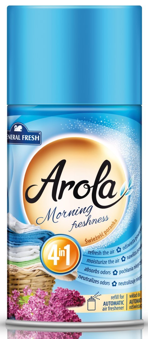 Wkład do odświeżacza AROLA 250ml świeżość poranka GENERAL FRESH 07451