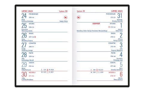 Kalendarz EKO kieszonkowy 2026 (K2) TELEGRAPH