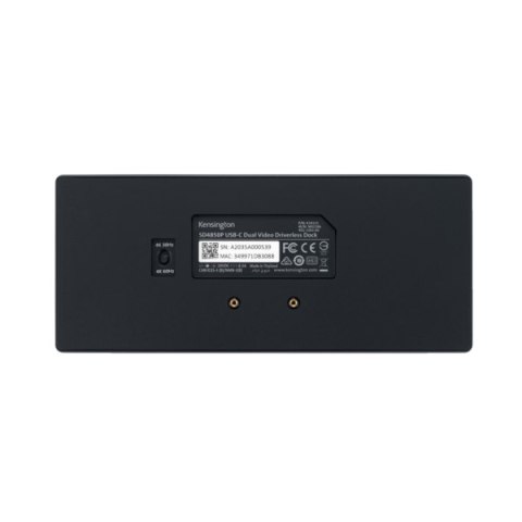 Bezsterownikowa_stacja dokująca Kensington SD4850P USB-C z podwójnym slotem Video K34115EU
