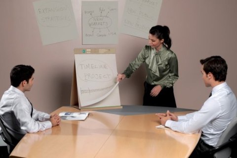 Blok do flipcharta samoprzyl gładki 58.5x50 GFL148303