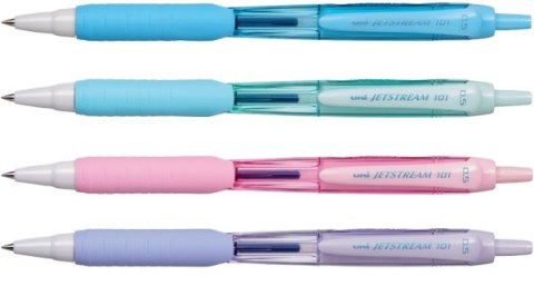 Długopis kulkowy błękitna obudowa, niebieski SXN-101 UNI Jetstream