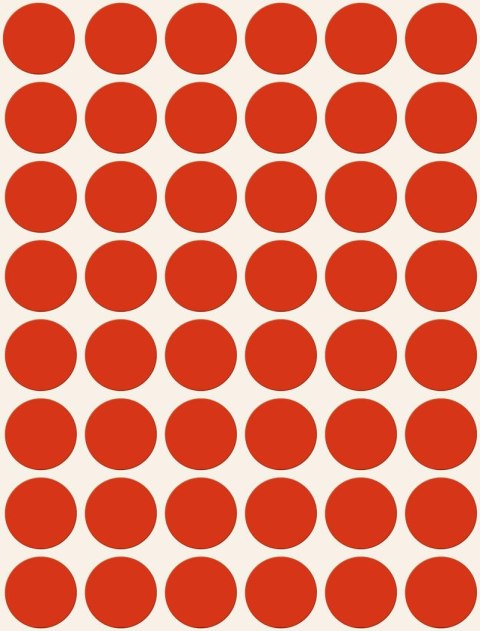 Kółka do zaznaczania czerwone 3374 Q18 22ark Avery Zweckform