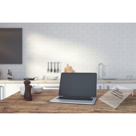 Ukośna akrylowa tabliczka na biurko do notatek Nobo Home A4 1915612
