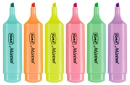 Zakreślacz MISTRAL, szeroka końcówka 1-5mm, różowy TO-334 Toma