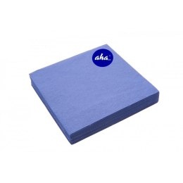 Serwetki AHA niebieskie/granatowe 33x33cm, 20sztuk, intensywny