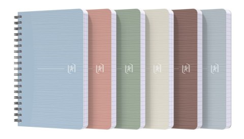 Kołozeszyt OXFORD RECUP 9x14 90 kartek kratka 400155803