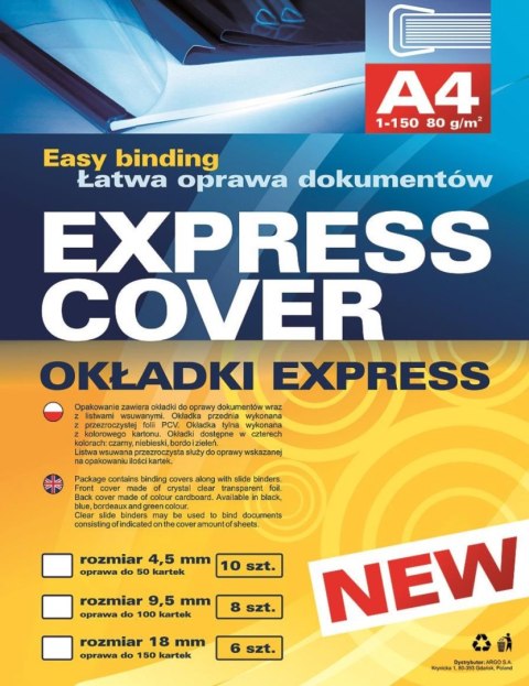 Okładka EXPRESS 9.5 zielona (8) 415055 ARGO